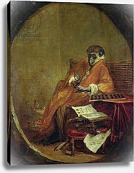 Постер Шарден Жан-Батист The Monkey Antiquarian, 1740
