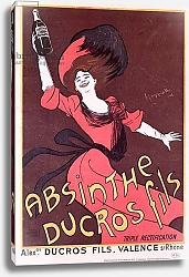 Постер Капиелло Леонетто Advertisement for 'Absinthe Ducros fils', 1901