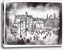 Постер Орр Шарлотта (совр) Belfast Docks, 2015, dry-point etching