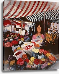 Постер Салез Клод The Flower Seller