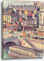 Постер Люс Максимильен The Pont Saint-Michel and the Quai des Orfevres, Paris, c.1900-03