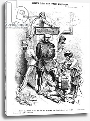 Постер Школа: Немецкая школа (19 в.) The Triple Alliance, from 'Bismarck: Book of Mistakes', 1883