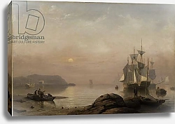 Постер Лэйн Фитц Sunrise Through Mist, 1852