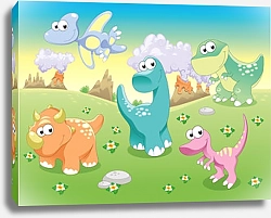 Постер Семейка динозавров