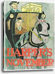 Постер Пенфилд Эдвард Harpers New Monthly Magazine, November 1896
