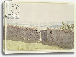 Постер Фридрих Каспар (Caspar David Friedrich) Gate in the Garden Wall