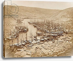 Постер Balaklava Harbour, looking north, 1856