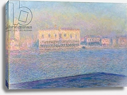 Постер Моне Клод (Claude Monet) The Doge's Palace Seen from San Giorgio Maggiore, 1908