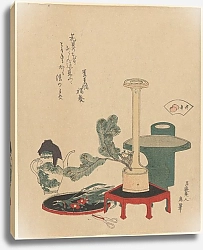 Постер Хокусай Кацушика Flower Arrangement