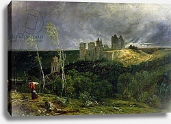 Постер Хью Поль The Ruins of Chateau de Pierrefonds, 1861
