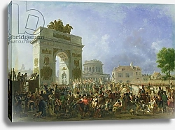 Постер Таунай Николя Entry of the Imperial Guard into Paris at the Barriere de Pantin, 25th November 1807, 1810