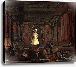Постер Сикерт Уолтер Gatti’s Hungerford Palace of Varieties. Second Turn of Katie Lawrence c.1888