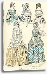 Постер Fashions for August 1846
