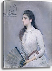 Постер Хеллу Поль Сезар Portrait of Marie Jeanne Gouzien, 1888/9