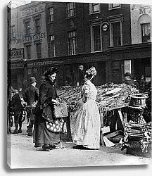 Постер Неизвестен Victorian Market Scene