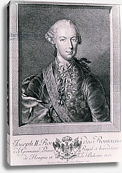 Постер Школа: Австрийская 18в. Portrait of Joseph II King of Germany and Holy Roman Emperor, 1763