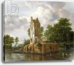 Постер Русдал Якоб View of Kostverloren Castle on the Amstel