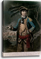 Постер Школа: Английская 18в. Colonel Benedict Arnold, pub. London, 1776
