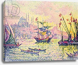 Постер Синьяк Поль (Paul Signac) View of Constantinople, 1907