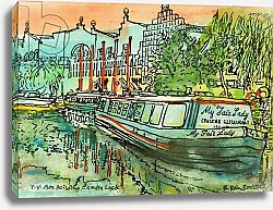 Постер Букер Бренда (совр) 'My Fair Lady' on the Regents Canal