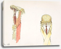 Постер Феликс Август Two Views of a Hat on a Stand