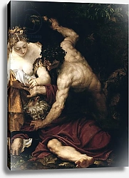Постер Веронезе Паоло The Temptation of St. Anthony, c.1552