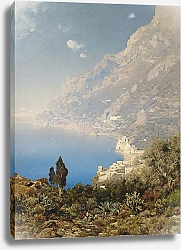 Постер Бернингер Эдмунд Küste bei Amalfi