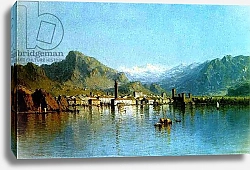 Постер Гиффорд Сэнфорд Lake Garda, Italy, 1863