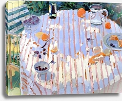 Постер Баттерфилд Сара (совр) In the Garden, Table with Oranges