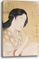 Постер Утамаро Китагава Portrait of a Woman 9