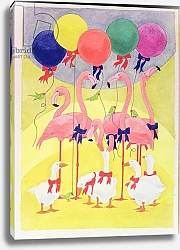 Постер Бентон Линда (совр) Balloons