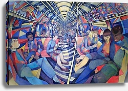 Постер Джонсон Уол (совр) Subway NYC, 1994