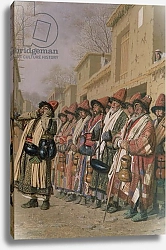 Постер Верещагин Петр Dervishes' Chorus Begging Alms in Tashkent, 1870