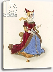 Постер Шоу Анри (акв) Constancia, Duchess of Lancaster, Wife of John of Gaunt, c 1525