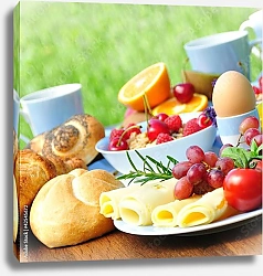 Постер Свежий завтрак
