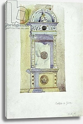 Постер Макинтош Чарльз Certosa di Pavia, Memorial, 1891