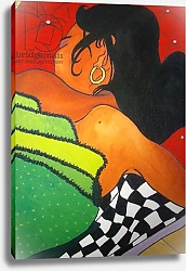 Постер Джоэл Тимоти Sleeping girl, 2001, oil on canvas