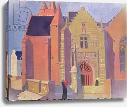 Постер Дени Морис The Church of Notre-Dame de la Clarte at Perros-Guirac, 1923