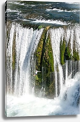 Постер Прыжок с водопада