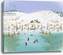 Постер Бан Магдолна (совр) On the Frozen Lake, 1987