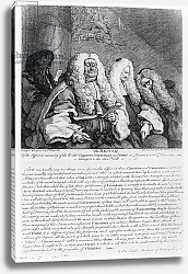 Постер Хогарт Уильям The Bench, 1758 2