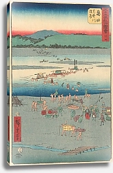 Постер Утагава Хирошиге (яп) Shimada
