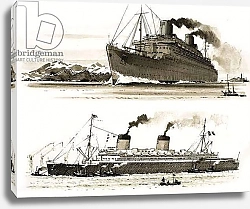 Постер Смит Джон 20в. Great Steamers: Pioneers of Progress