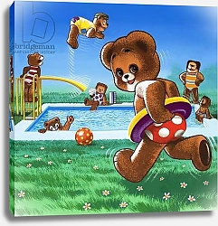 Постер Филлипс Уильям (дет) Teddy Bear 2