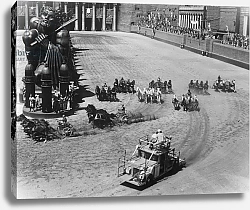 Постер Американский фотограф Filming the chariot race from 'Ben-Hur', 1925