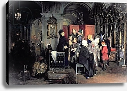 Постер Корзухин Алексей Before the Confession, 1877