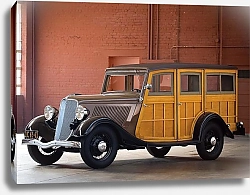 Постер Ford V8 Station Wagon '1933