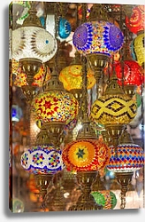 Постер Мозаичные османские лампы с Большого базара 2