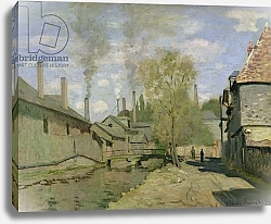 Постер Моне Клод (Claude Monet) The Stream of Robec at Rouen, 1872