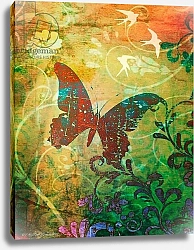 Постер МунШэдоу АлиЗен (совр) Butterfly Haiku, 2014,